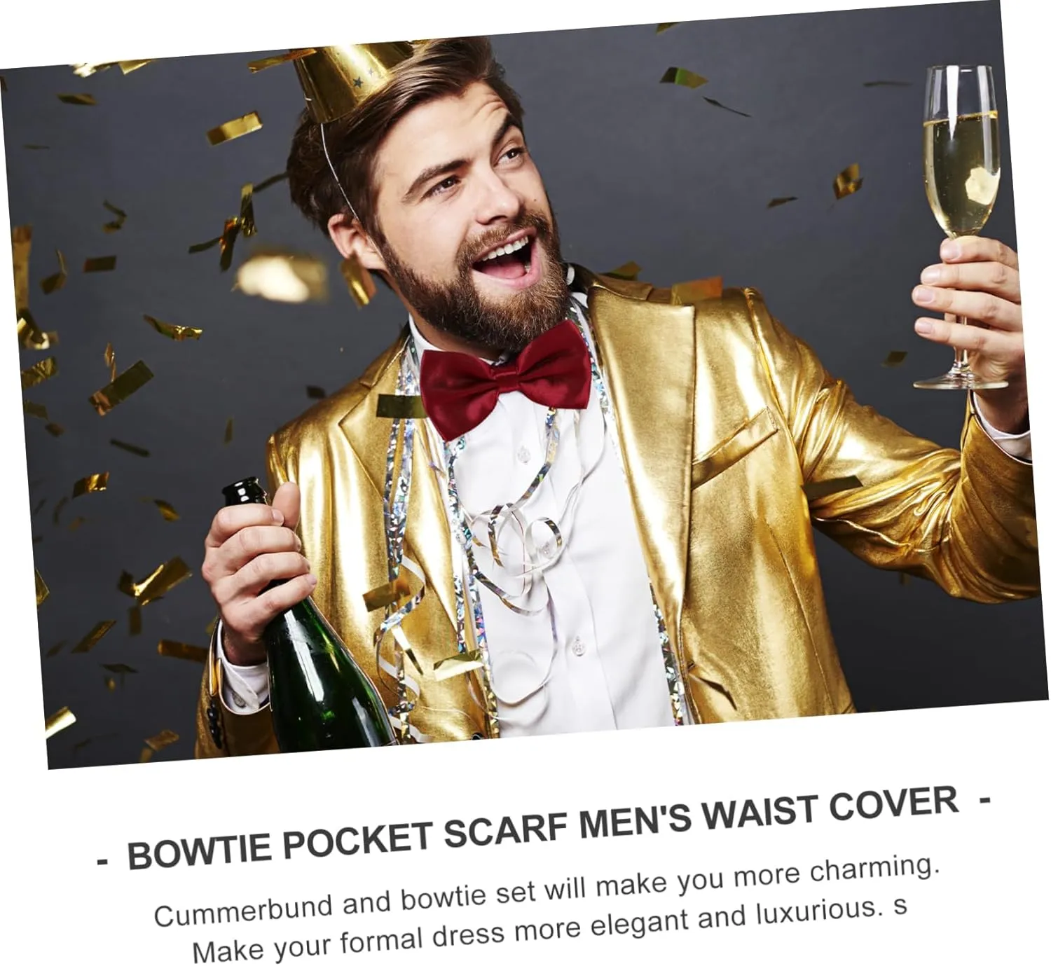 1 Set Mens Girdle Tuxedo Suits for Men Para Hombres Fashion Belt Men's Suit Men Accessories