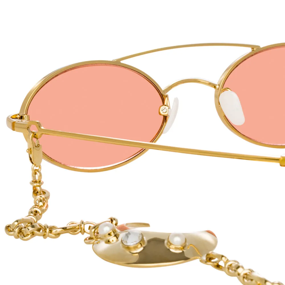 Alessandra Rich 2 C2 Oval Sunglasses