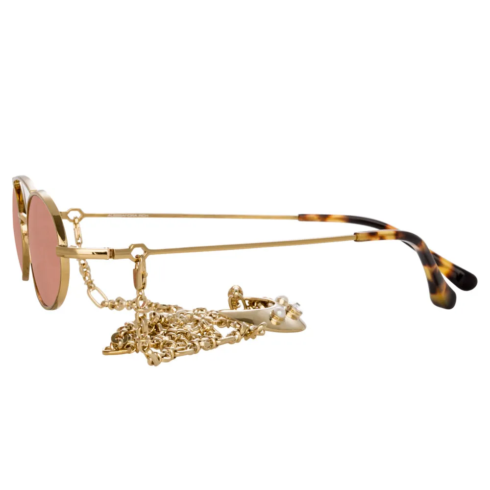Alessandra Rich 2 C2 Oval Sunglasses