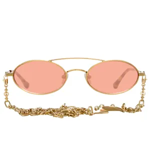Alessandra Rich 2 C2 Oval Sunglasses