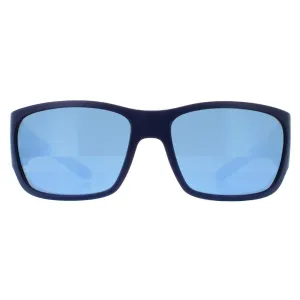 Arnette Sunglasses AN4324 Lil' Snap 276222 Matte Blue Dark Grey Mirror Water Polarized