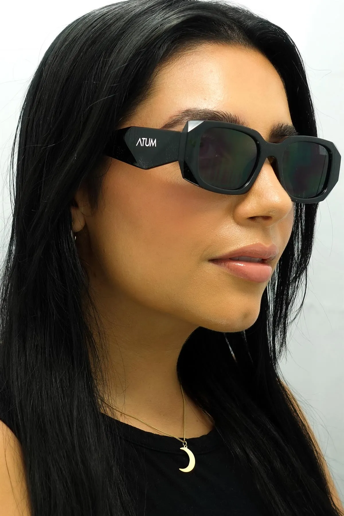 Atum Sunglasses Nyx C1 Shiny Black Smoke Grey