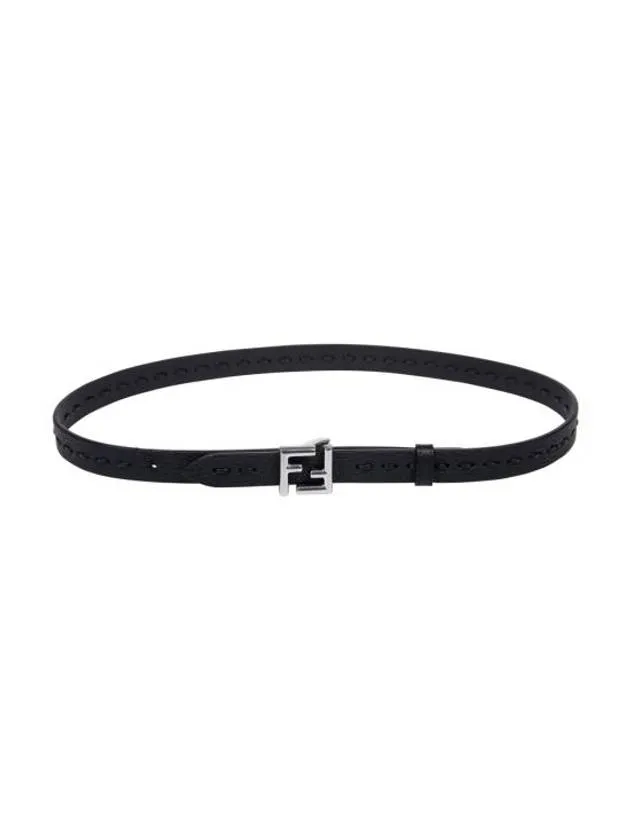 Big Dot Taupe Celeria Belt Black