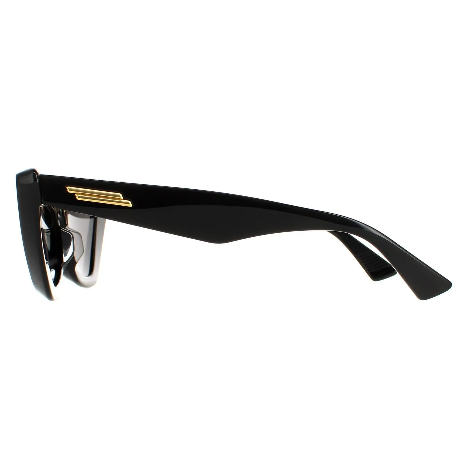 Bottega Veneta Sunglasses BV1101S 001 Black Grey