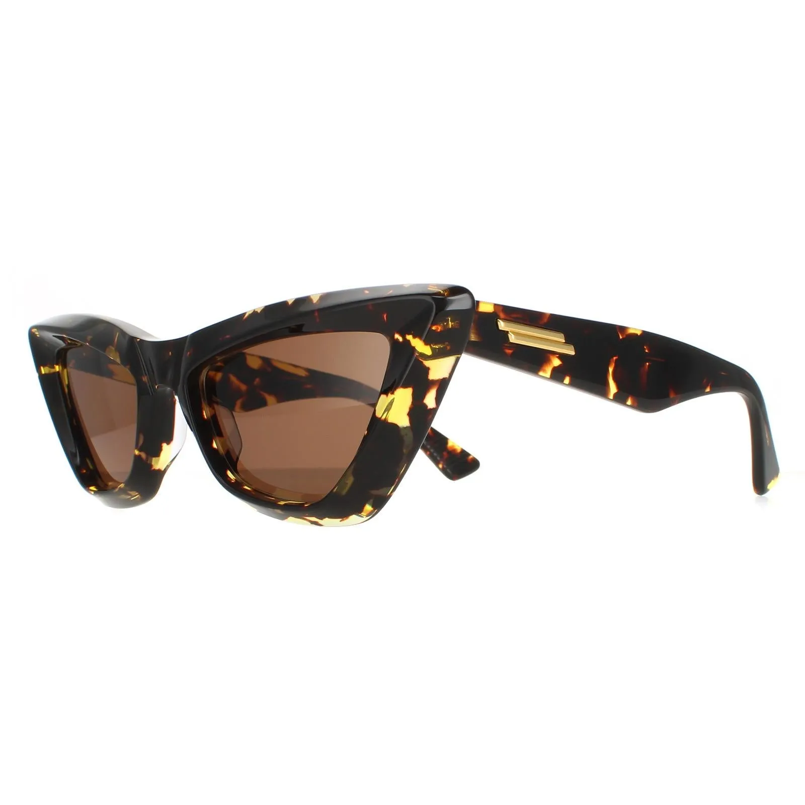 Bottega Veneta Sunglasses BV1101S 002 Havana Brown