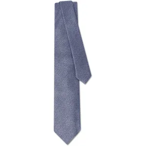 Canali Solid Blue Silk Tie