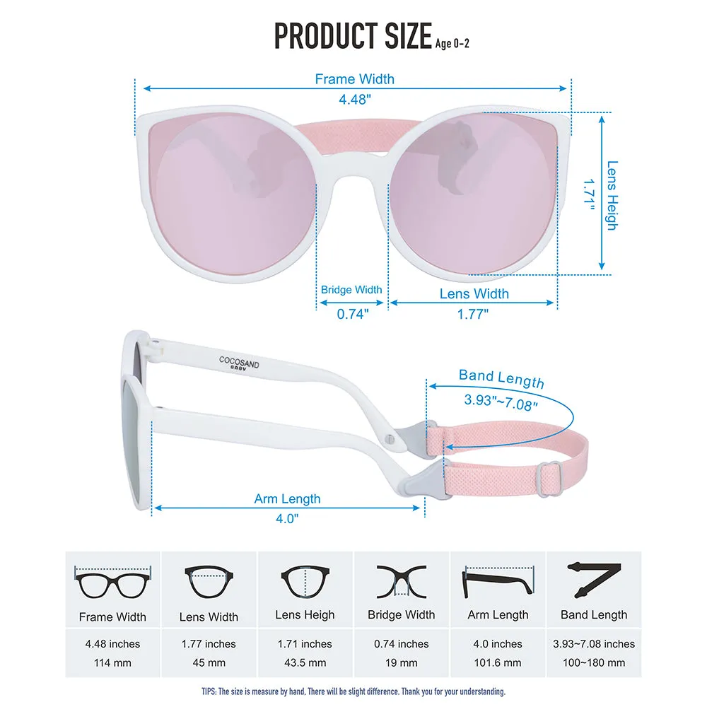Cat Eye Baby Age 0-2 White