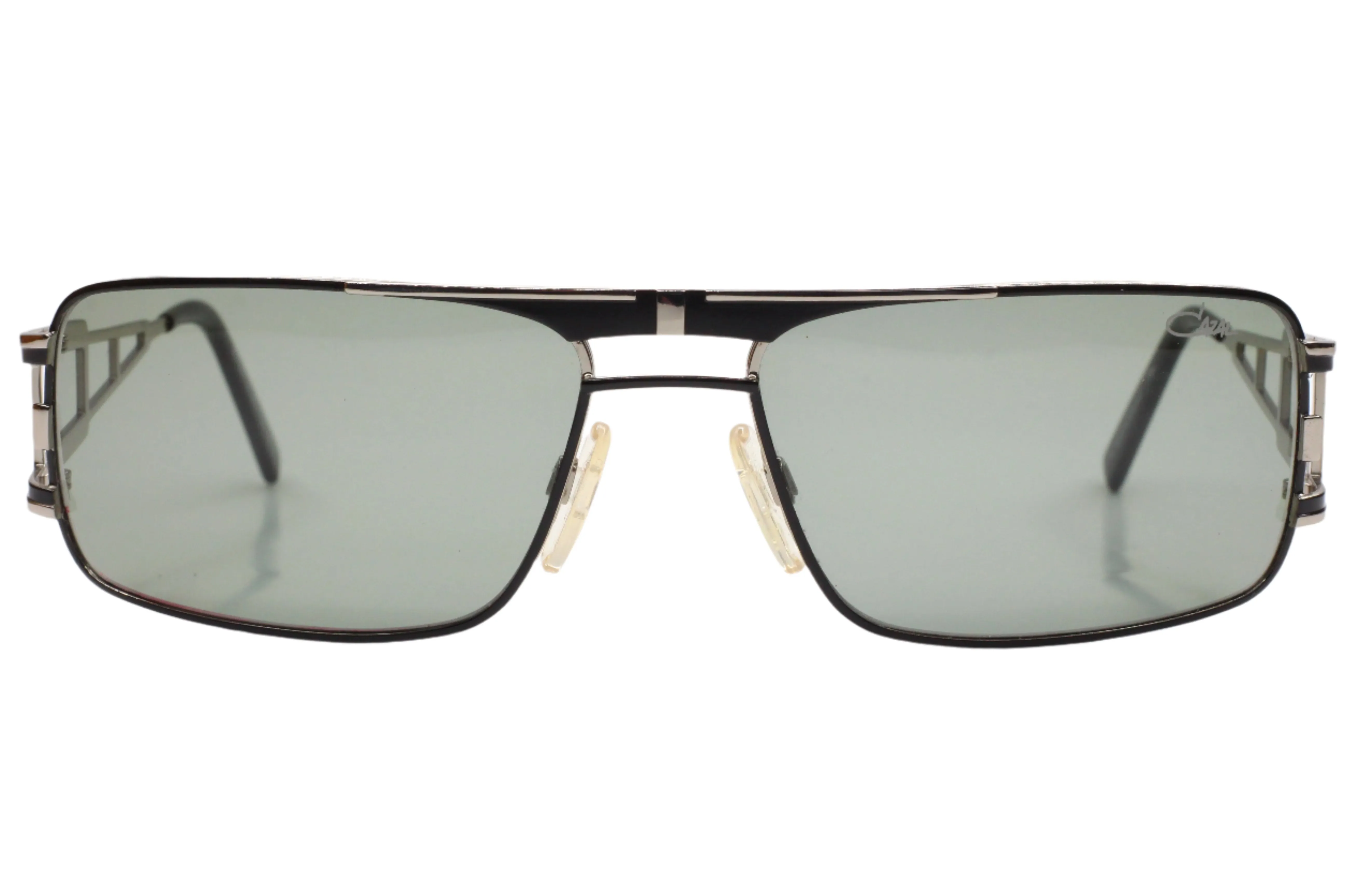 Cazal 9043 003 Black Silver Metal Luxury Germany Sunglasses -Ma