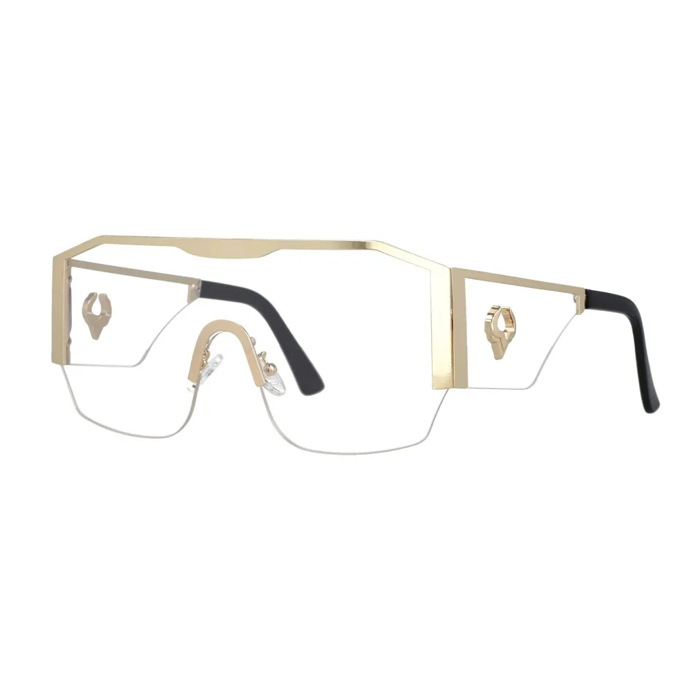 CCspace Women's Full Rim Oversized Square Resin Frame Sunglasses 53016