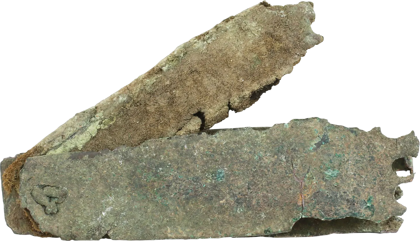 CELTIC SWORD BELT FINIAL, C. 400-100 BC
