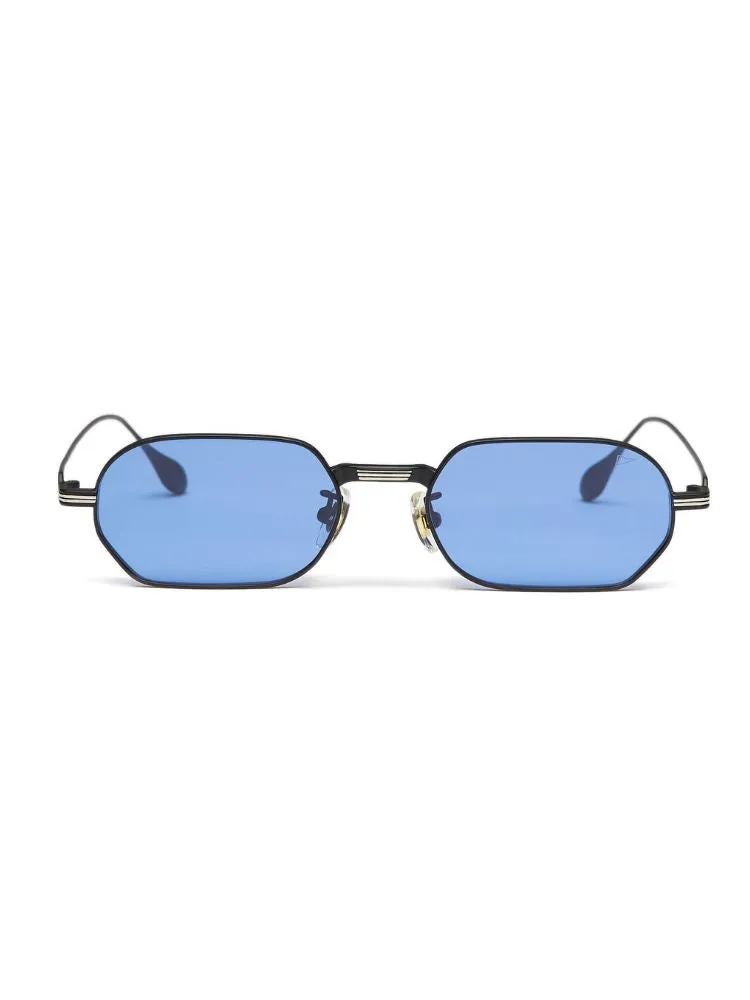 CHILLHANG Lightweight Metal Sunglasses - Blue Lens