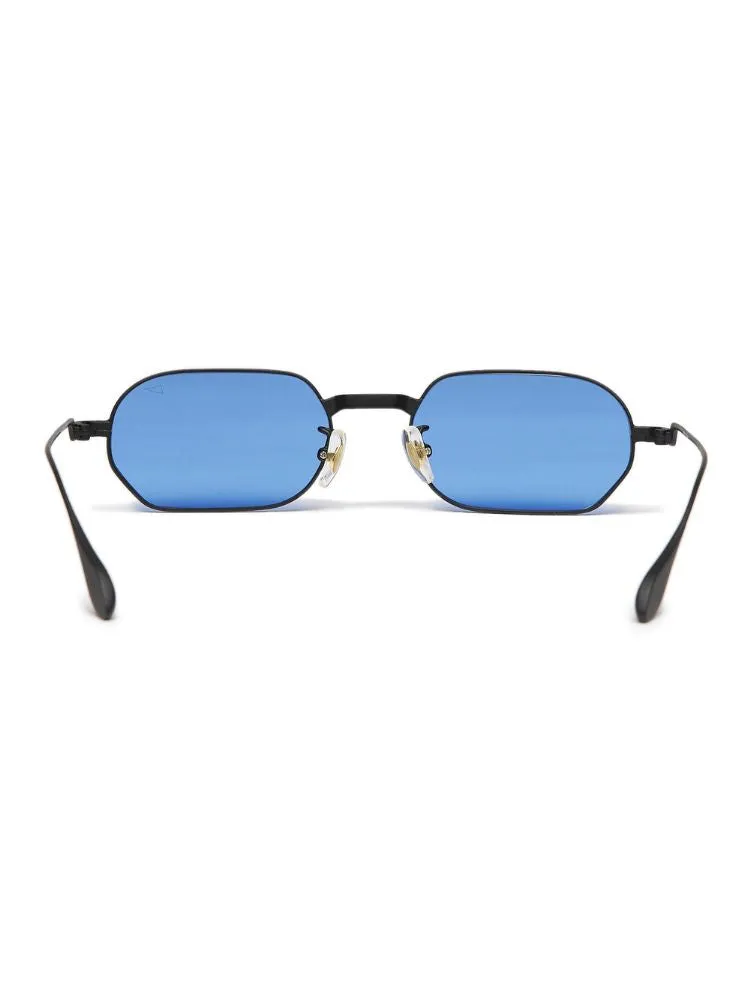 CHILLHANG Lightweight Metal Sunglasses - Blue Lens