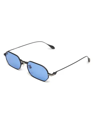 CHILLHANG Lightweight Metal Sunglasses - Blue Lens