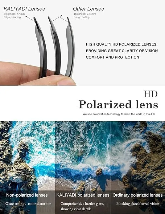 Classic Aviator sunglasses Men's and women's driving sunglasses polarized lenses protect against UV rays