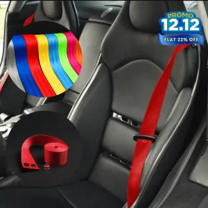Colorful Car Seat Belts