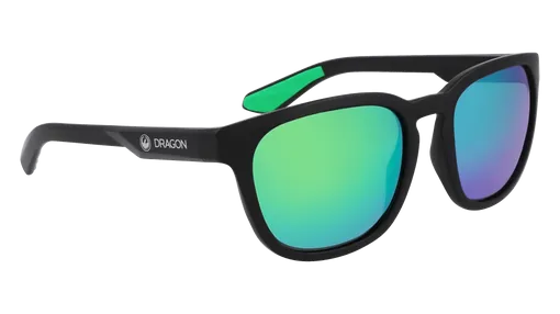 Dragon Dune LL H20 Matte Black / Green Ion polar