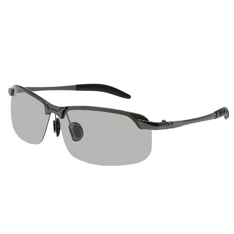 Driving Photochromic Sunglasses Men Polarized Chameleon Discoloration Sun Glasses for Men Women UV400 Male Drive Goggles 2023
