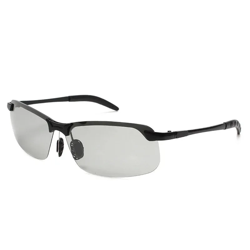 Driving Photochromic Sunglasses Men Polarized Chameleon Discoloration Sun Glasses for Men Women UV400 Male Drive Goggles 2023