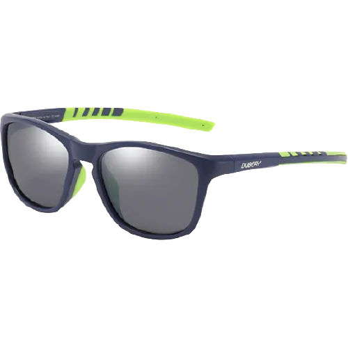 Dubery Polarized Sunglasses 100% UV Protection Blue/Gray D202 C3