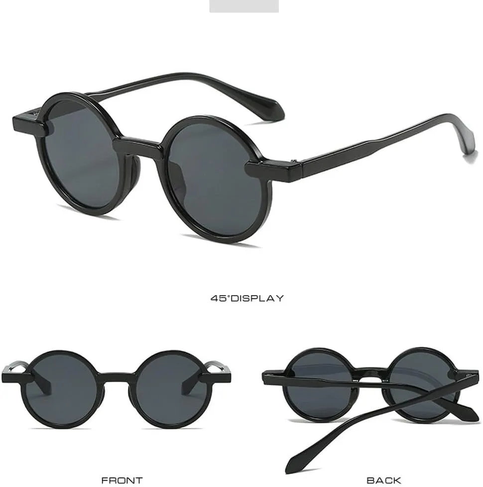 Fashion Round Sunglasses Women Trends Multicolor Sun Glasses Punk UV400 Shades Eyewear Female Eyeglasses