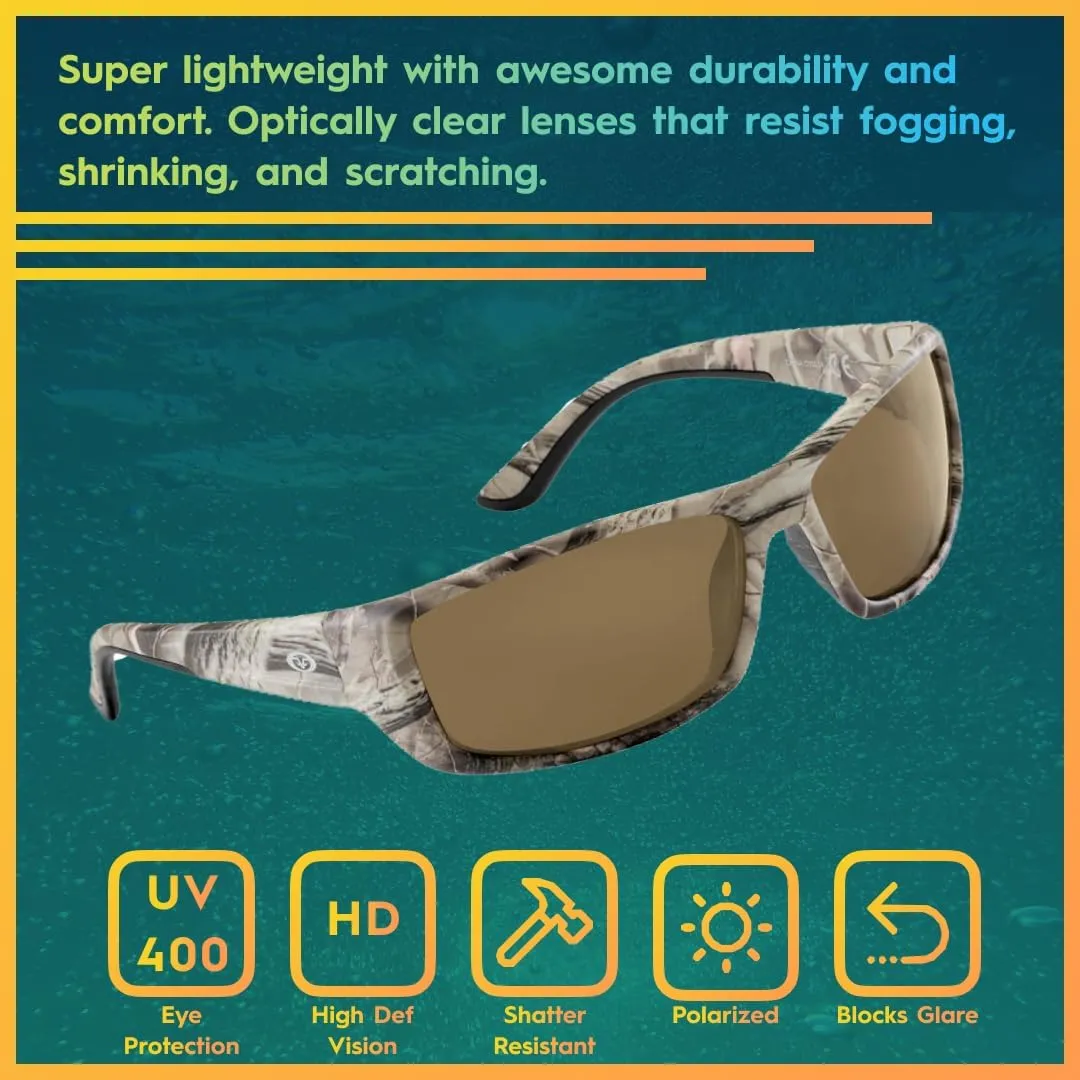 Flying Fisherman Women's Buchanan Rectangular Sunglasses