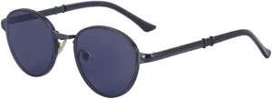 HMRGLMIE-Round Punk Sunglasses For Men Steampunk Sunglasses Women Glasses Shades Vintage