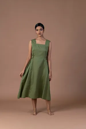 Kai Organic Cotton Buttoned Up Dress