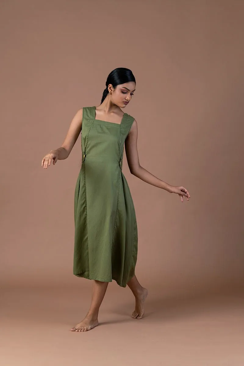 Kai Organic Cotton Buttoned Up Dress