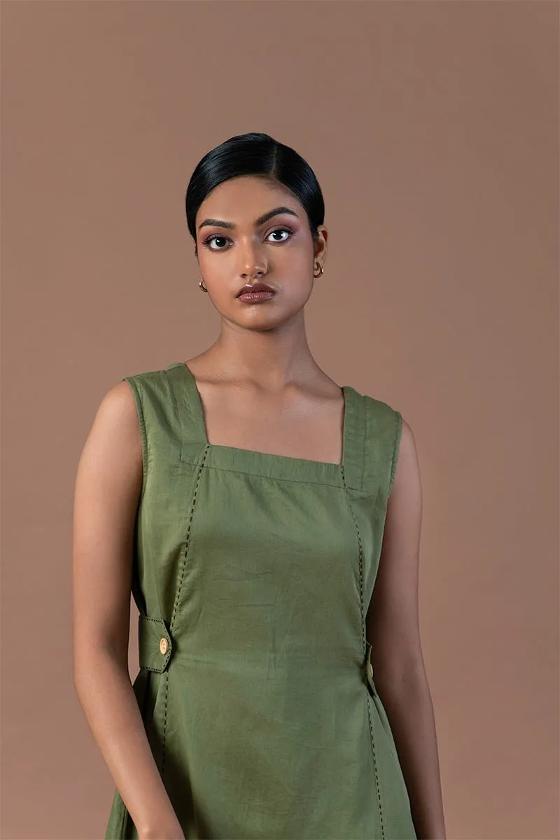 Kai Organic Cotton Buttoned Up Dress