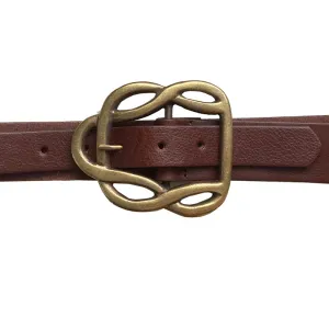 Large Entwined  - Dark Brown