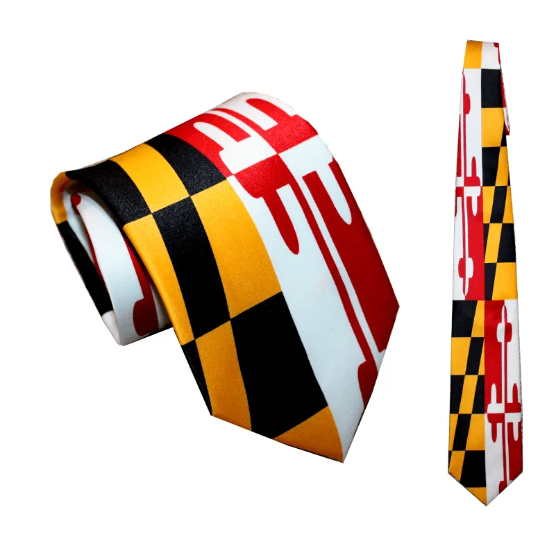 Maryland Flag Stretch / Tie