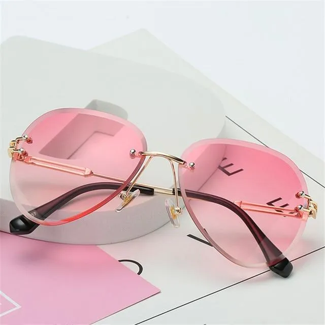 Mirror Sunglasses For Women Retro Glasses Women's Sunglasses