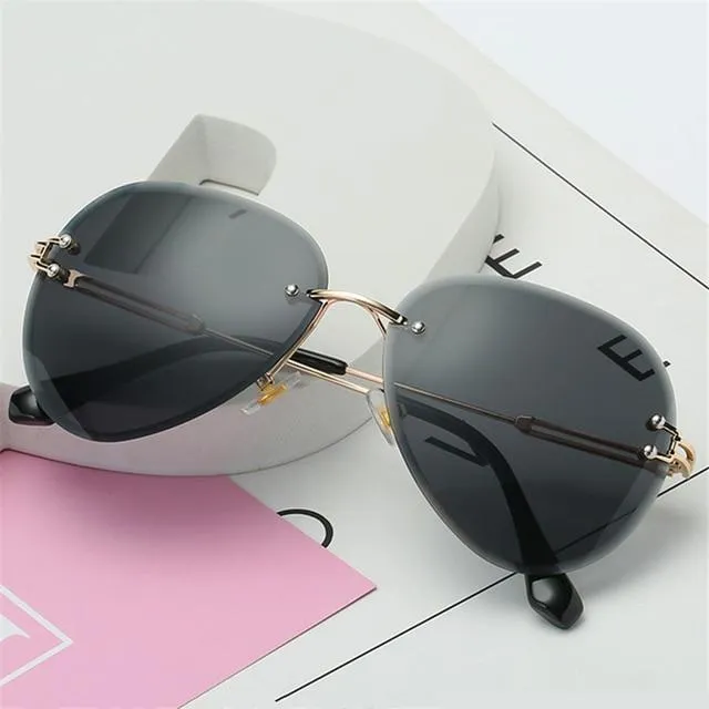 Mirror Sunglasses For Women Retro Glasses Women's Sunglasses