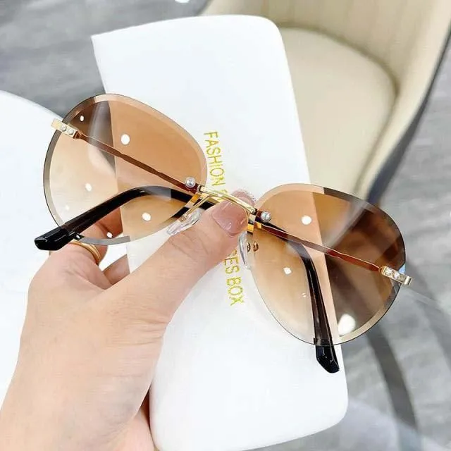 Mirror Sunglasses For Women Retro Glasses Women's Sunglasses