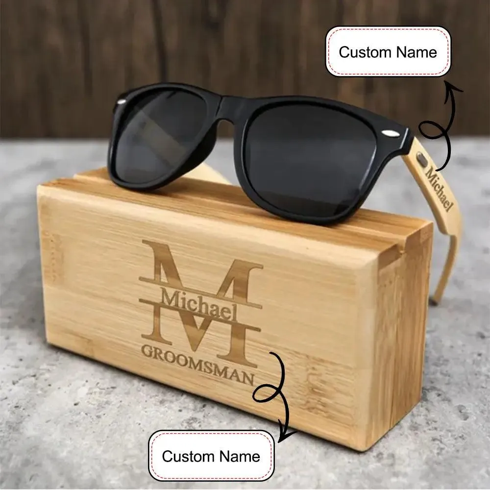 MISHA Personalized Wooden Sunglasses