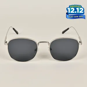 Modern Noir Round Sunglasses