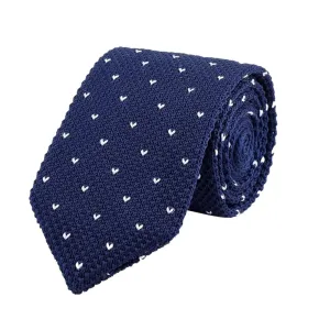 Pin Dot Knitted Tie