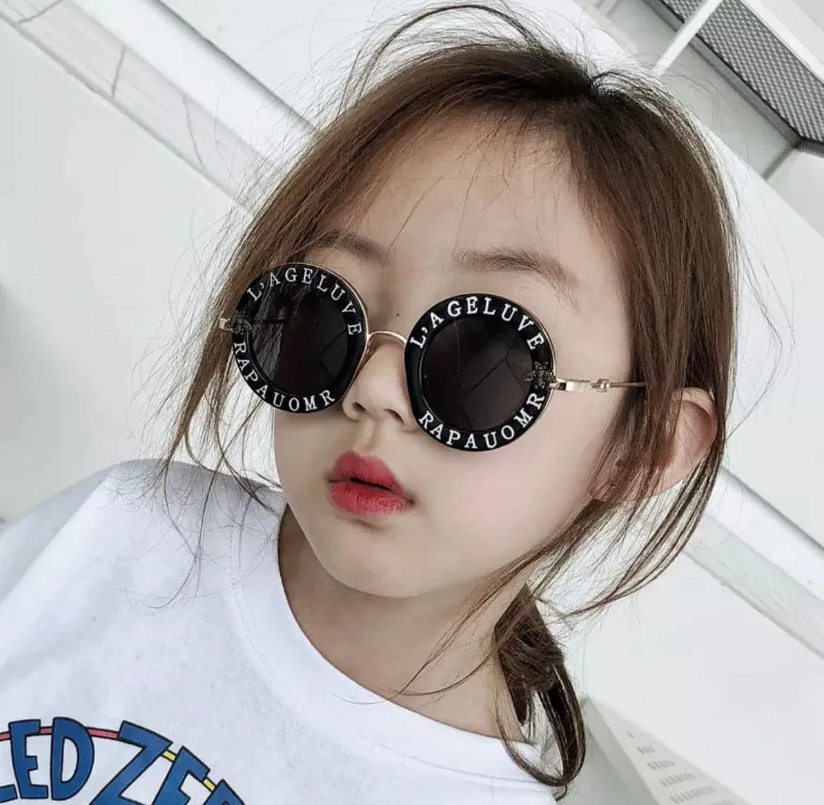 Pink Designer Look Sunglasses for Toddlers