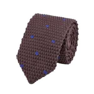 Polka Dot Knitted Tie