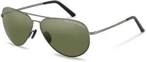 Porsche Design Sunglasses P8508 U Dark Gun/Grenn Polarized 64mm