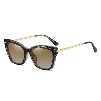 Ralferty Women's Sunglasses Magnet Clips On Glasses Anti Blue Light F95337