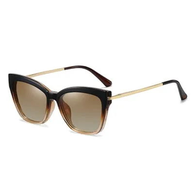 Ralferty Women's Sunglasses Magnet Clips On Glasses Anti Blue Light F95337