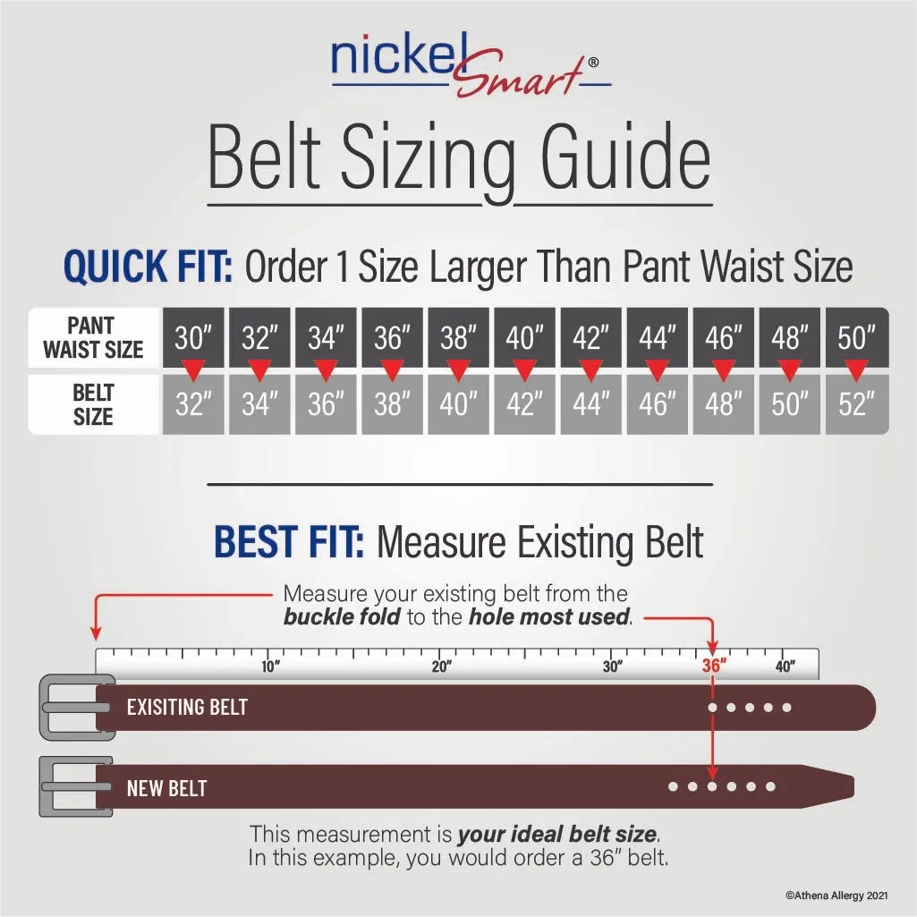 Ridgeline Trail Belt Set by Nickel Smart®