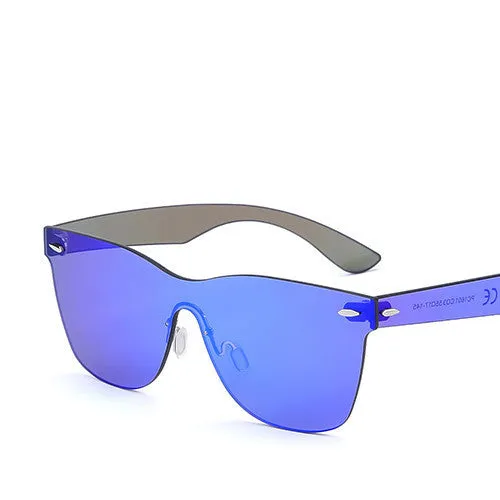 Rimless Style Unisex Fashion Sunglasses
