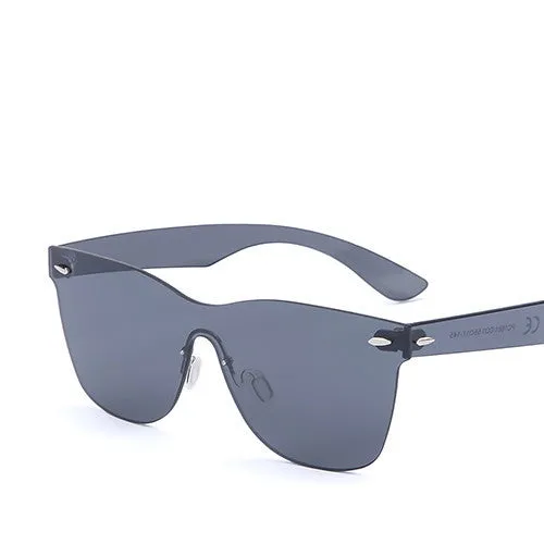 Rimless Style Unisex Fashion Sunglasses