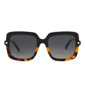 Sandra Dark Tortoise   Grey Sunglasses