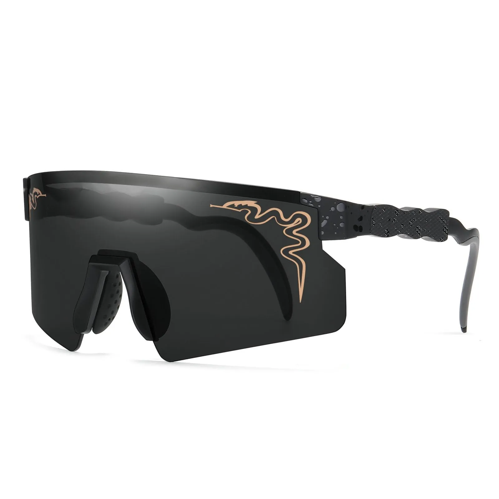 saylicory Two Sizes Sunglasses For Adults and Youth UV400 Men Women Cycling Sport Outdoor Baseball Glasses (KY1)