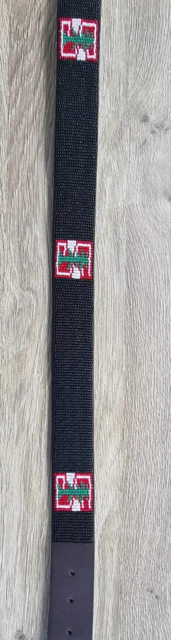Stanford Design Beaded Leather Belt