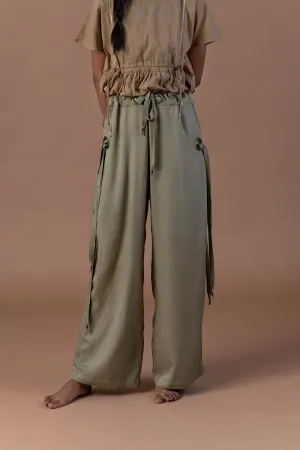 Surmai Wide Bottom Viscose Pants
